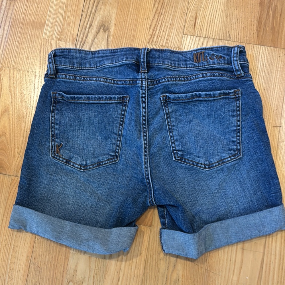 Kut From the Kloth Women's Katy Boyfriend Shorts Size 4 Denim Short Jean Shorts - Picture 3 of 7